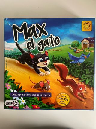 Max el gato Juego de mesa cooperativo