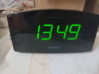 Radio Despertador Philips AJ3400 Negro