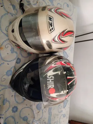 Casco Moto SHOEI con Visera Naranja