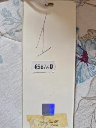 Abito sirena nero e bianco