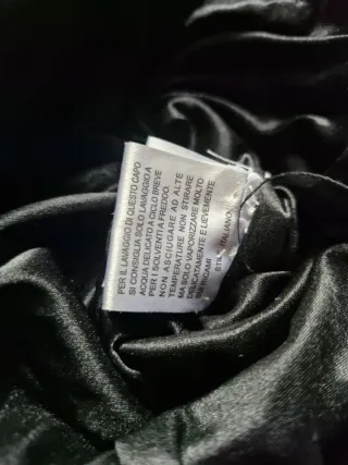 Abito sirena nero e bianco