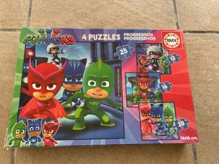 Puzzles PJ Masks 4 en 1 Educa