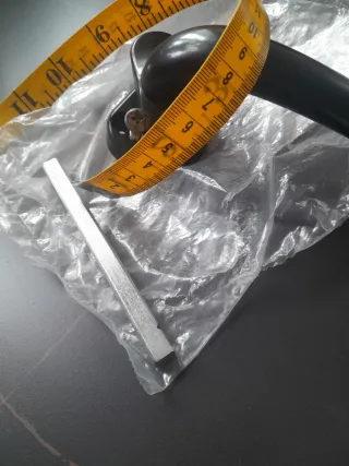 Manivela negra para ventana