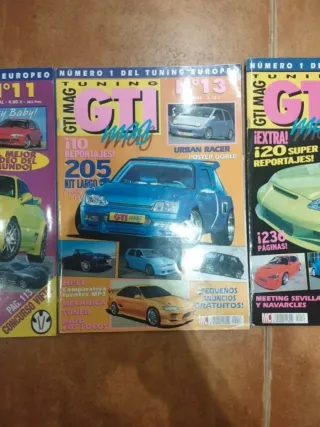 Revistas Tuning GTI Mag 11, 13, 14, 16