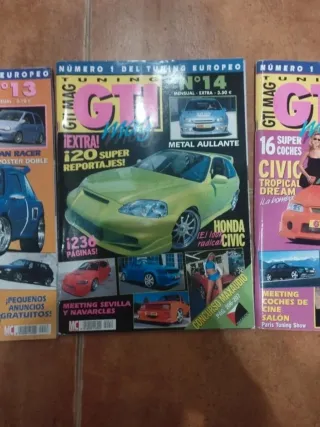 Revistas Tuning GTI Mag 11, 13, 14, 16