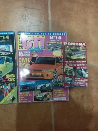 Revistas Tuning GTI Mag 11, 13, 14, 16