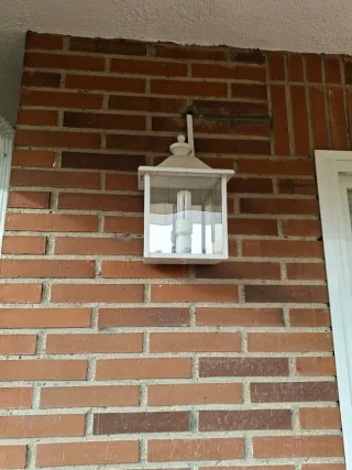 Lote de 6 faroles de jardín