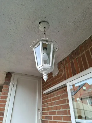 Lote de 6 faroles de jardín