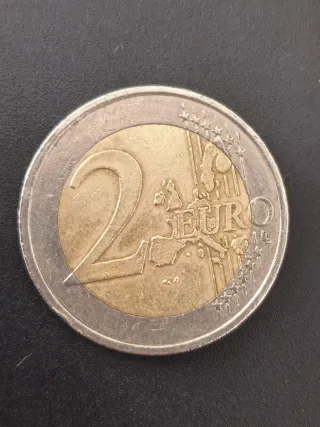 2€ Francia 2001 Error acuñación