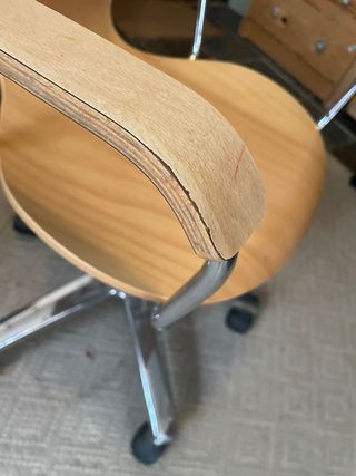 Silla operativa madera tipo butterfly