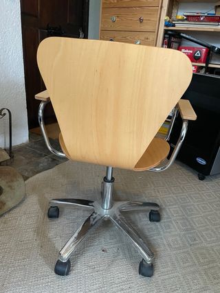 Silla operativa madera tipo butterfly