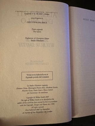 Lotto 3 Libri Wilbur Smith