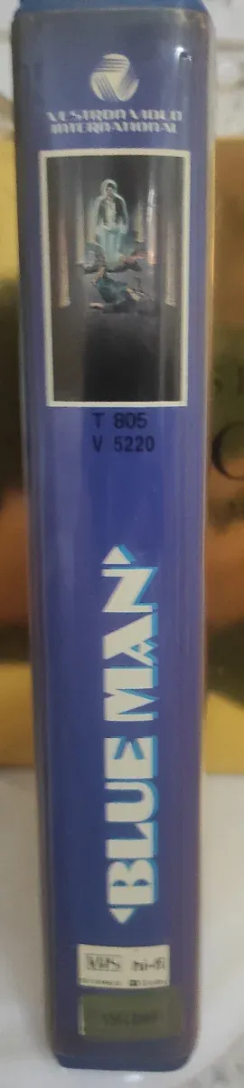 Blue Man VHS - Terror y Crimen