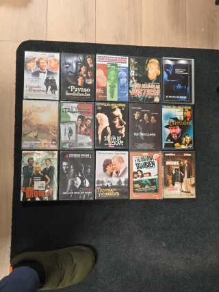 Lote 15 Películas DVD (Varios Géneros)