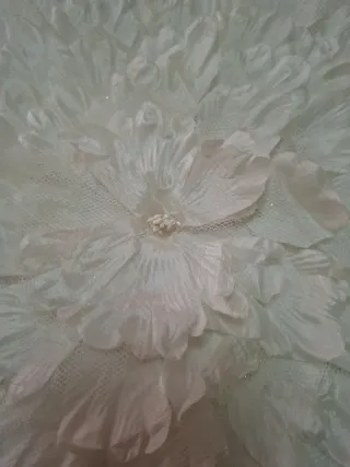 Tapete decorativo mesa blanco