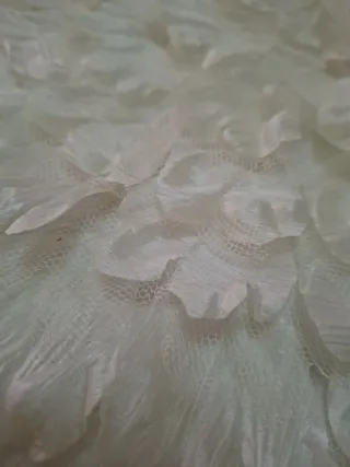 Tapete decorativo mesa blanco