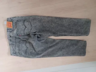 Pantalón Levis 502 Gris W40 L34, acortado