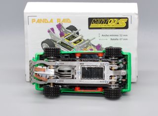 Fiat Panda Raid Scalextric chasis Mitoos