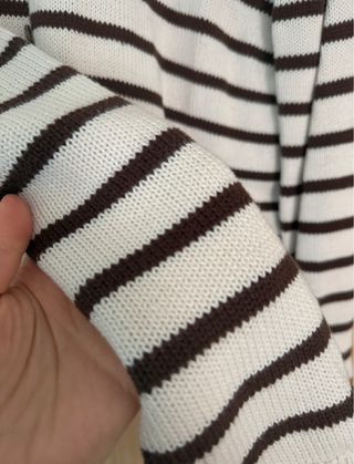 Rebeca Stradivarius rayas cardigan jersey