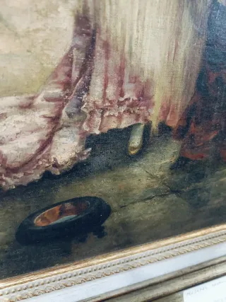 Pintura firmada José Aguado y Guerra