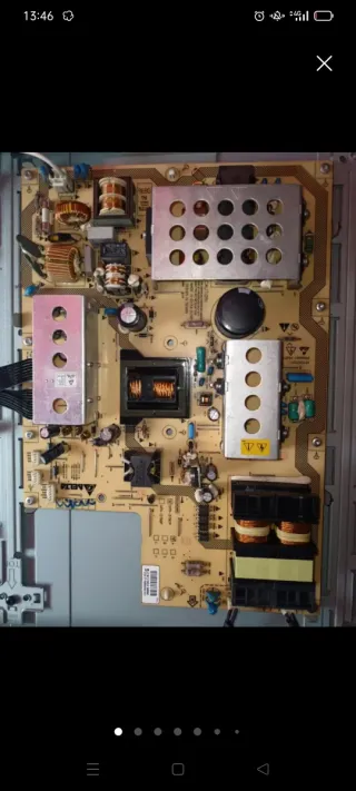 Placa Main Board y Fuente Alimentación TV