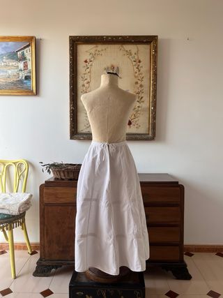 Enaguas traje regional blancas