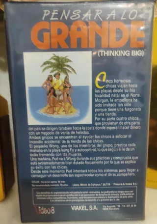 Pensarlo a lo grande VHS (Thinking Big)