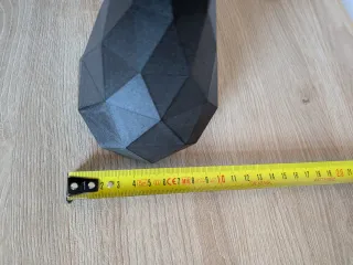 Vaso moderno diseño geométrico 3D