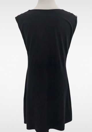 Vestido Verano Flores /Negro Talla 3XL