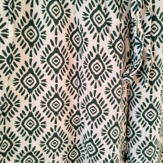 Pantalón Palazo Estampado Étnico - L