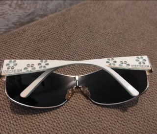 Occhiali da sole Icecream neri/argento
