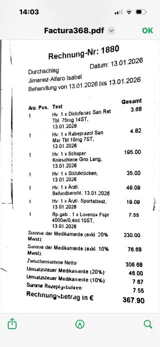 Rodillera ortopédica ligamento cruzado / menisco