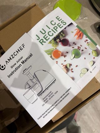 NUEVA Licuadora prensado en frío AMZCHEF