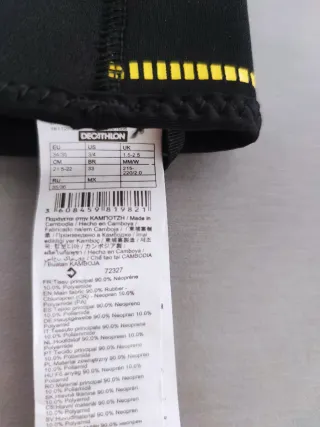 Calcetines de neopreno 3mm t 34-35