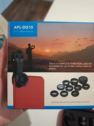 Kit Obiettivi 10in1 per Smartphone