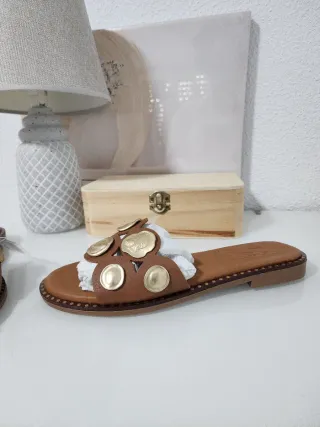 Sandalias de piel Oh My Sandals Talla 37