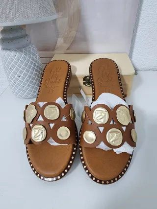 Sandalias de piel Oh My Sandals Talla 37