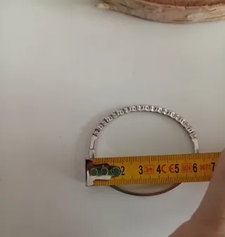 Pulsera Pandora Rígida Plata y Circonitas