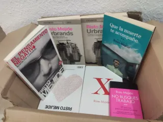 LOTE LIBROS RISTO MEJIDE