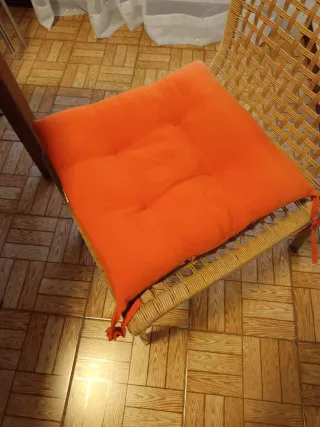 Mesa plegable madera y 4 sillas