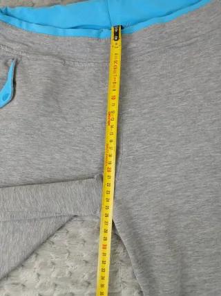 Adidas Originals Pantalones Grises y Azul Talla M