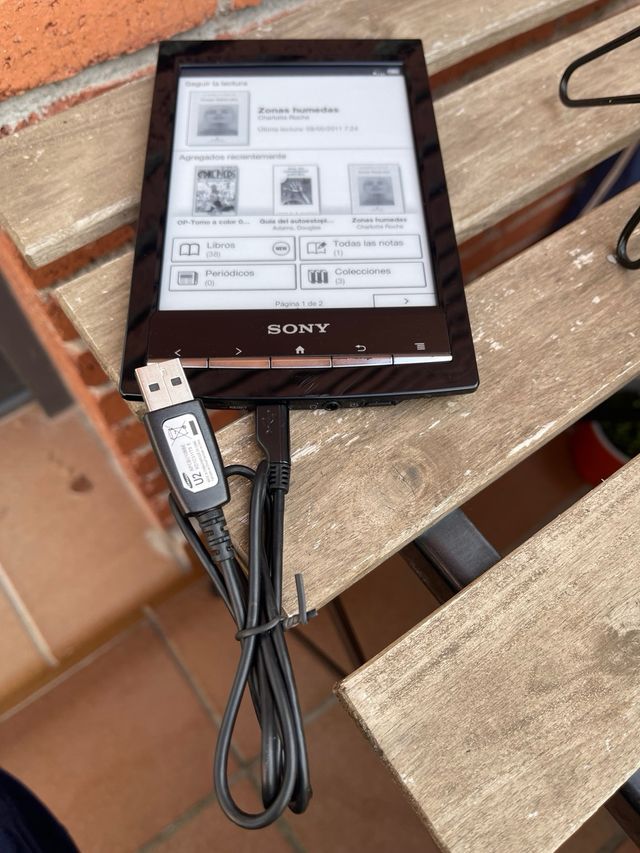 Sony e-reader negro