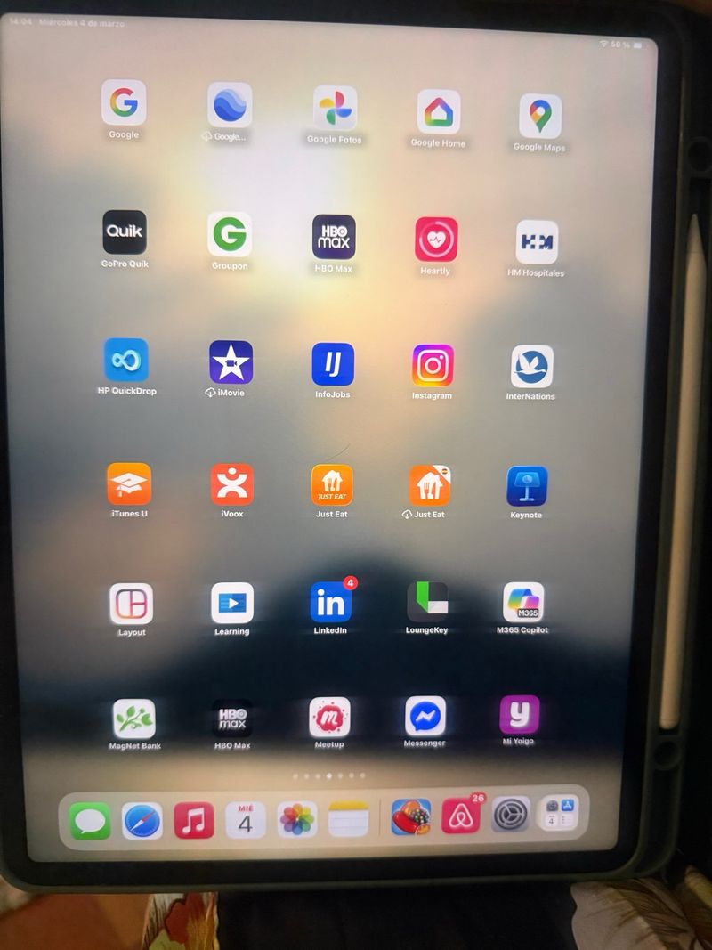 iPad Pro 12.9 5ª Gen 256GB Plata