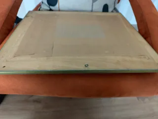 Cuadro Marco Madera Pintura Paisaje