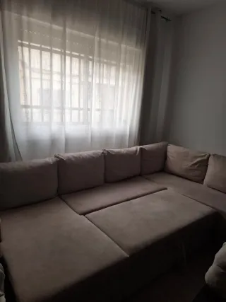 Sofá Chaiselongue U con Arcón y Cama