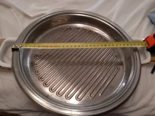 Sartén BBQ Metal y Plástico