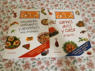 Libros recetas de cocina variados