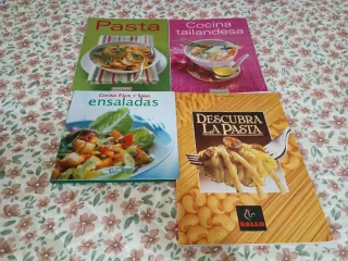 Libros recetas de cocina variados