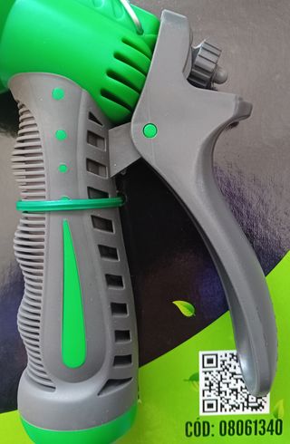 Pistola de riego Saturnia 7 posiciones + 2 conecto