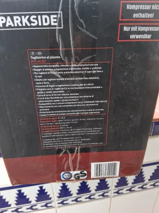 NOEVA Cortadora de Plasma Parkside PP 40 B2